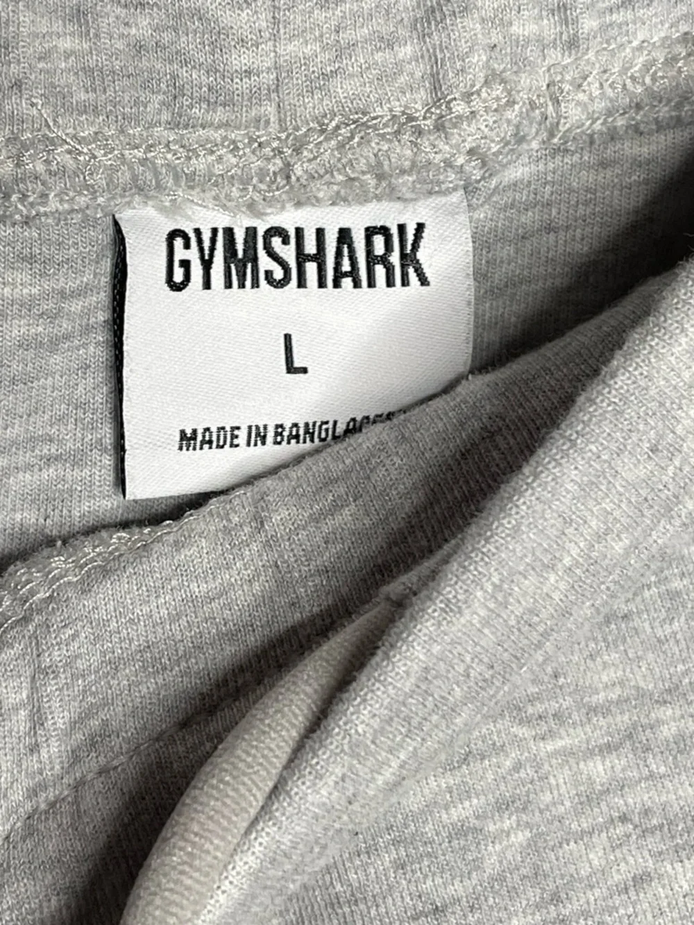 Gymshark Training Fleece Joggers Gray Sweatpants Athletic Loungewear Sporty L - Picture 9 of 10